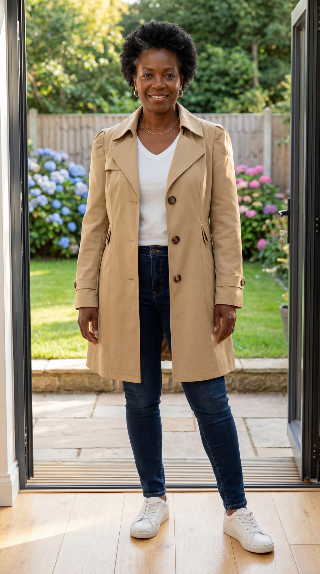 Seraphina Vintage-Inspired Trench Coat