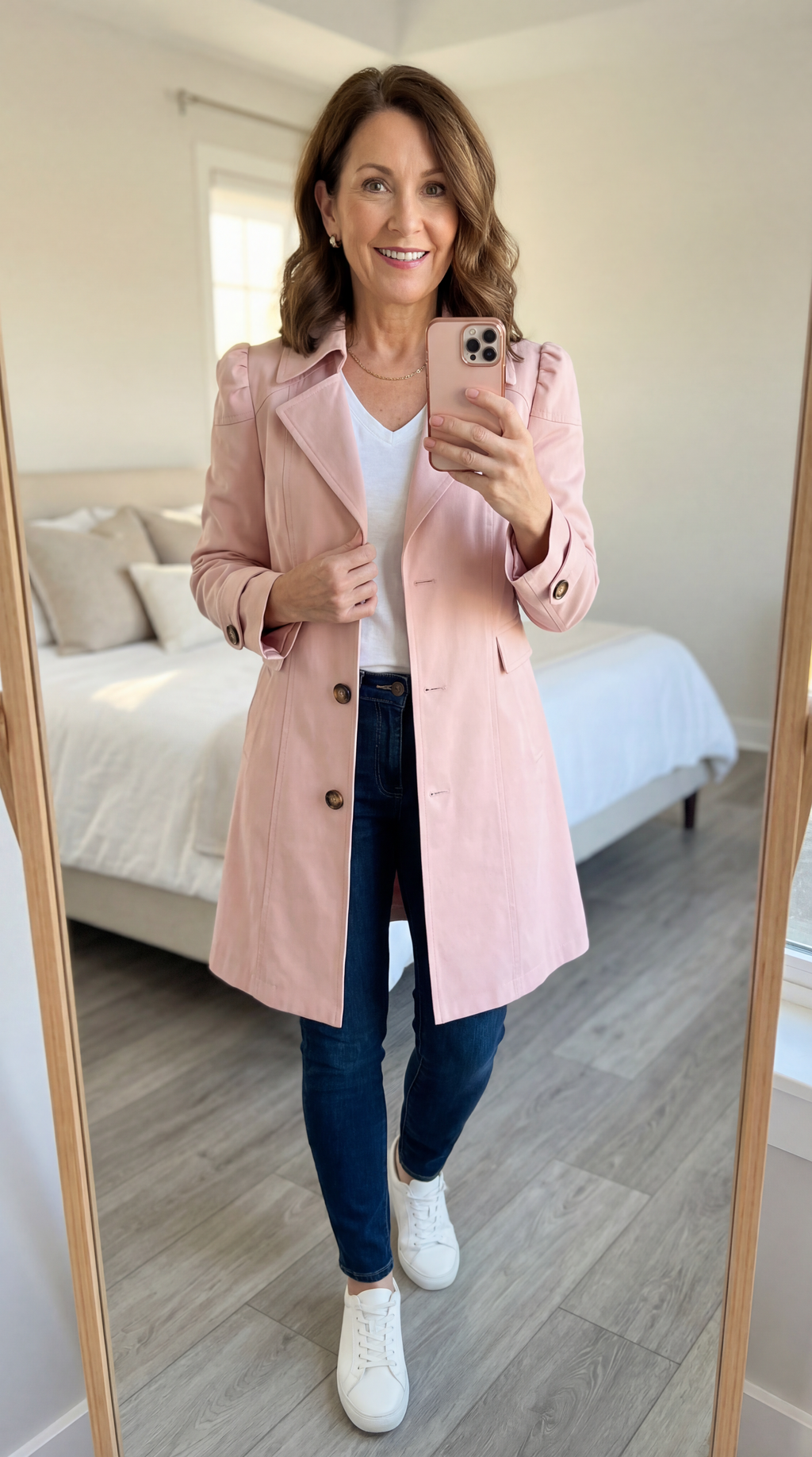 Seraphina Vintage-Inspired Trench Coat