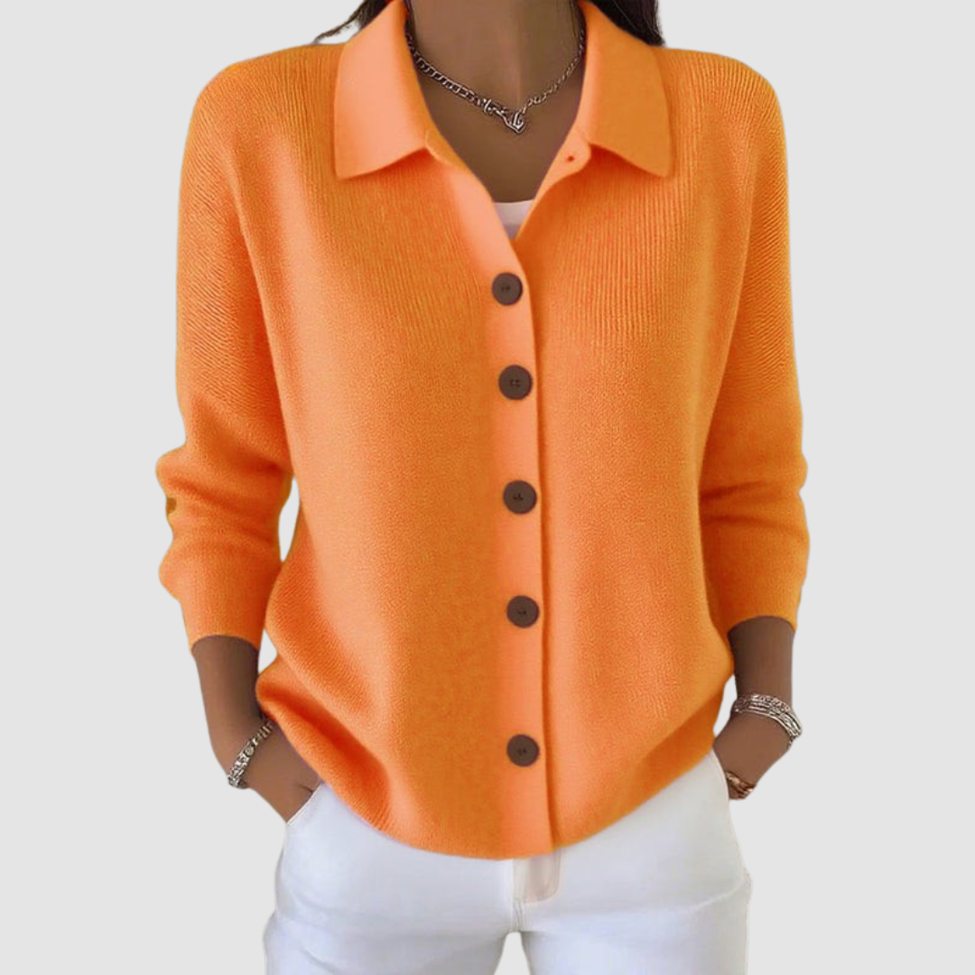 Rhea Relaxed Cardigan Sweater 0