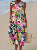 Sheila Vibrant Floral Dress
