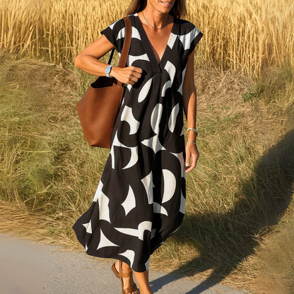 Sibelle Printed Summer Dress