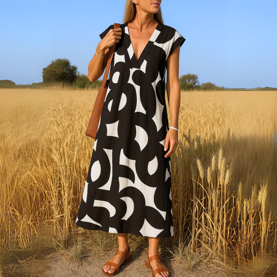 Sibelle Printed Summer Dress