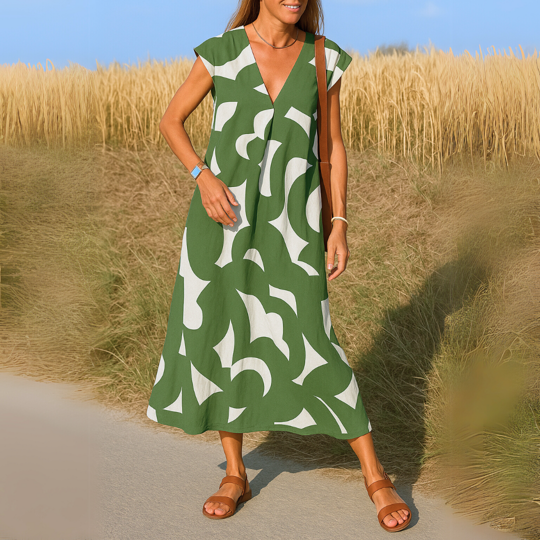 Sibelle Printed Summer Dress