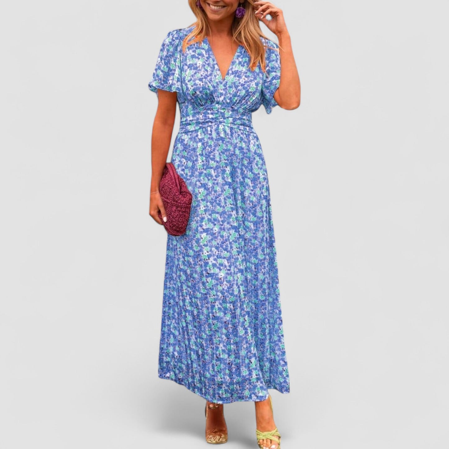 Siv Floral Maxi Dress