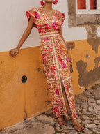 Summer Vibrant Maxi Dress