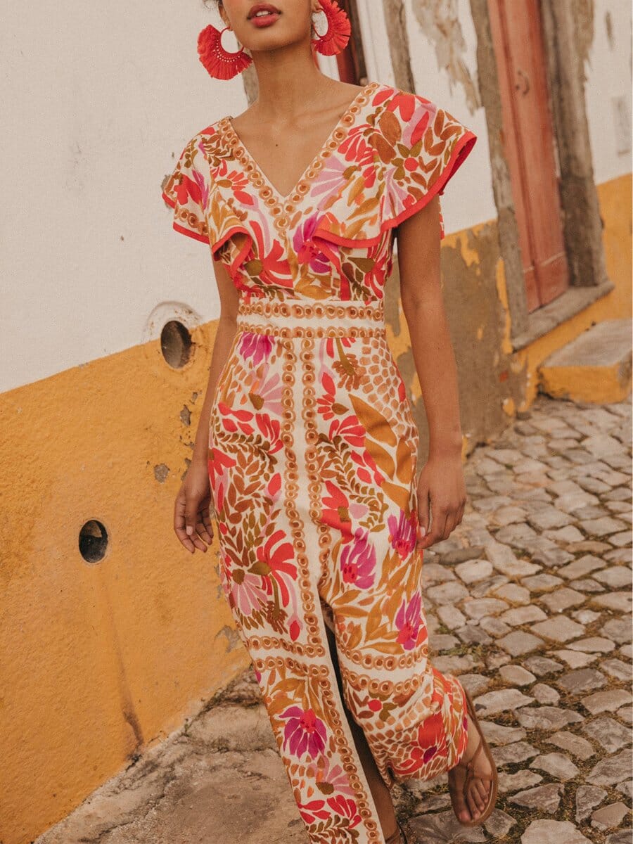 Svala Vibrant Maxi Dress