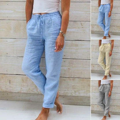 Tindra Relaxed Linen Trousers