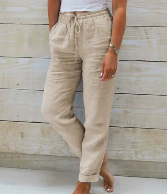 Tindra Relaxed Linen Trousers