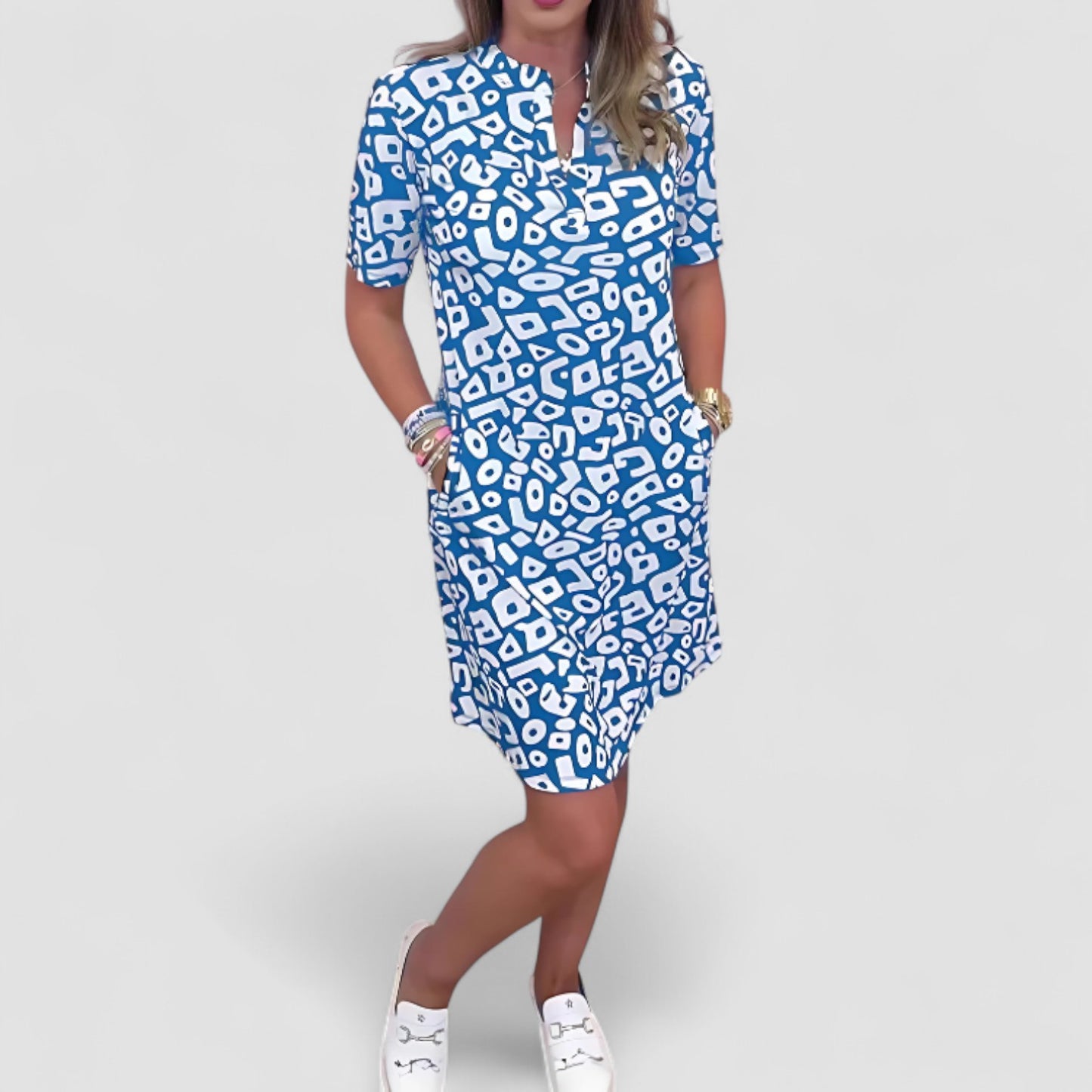 Tindra Short Printed Dress