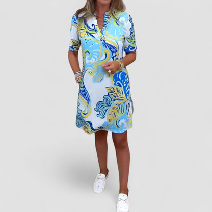 Tindra Short Printed Dress