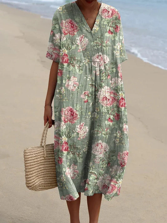 Ylva Floral Summer Dress
