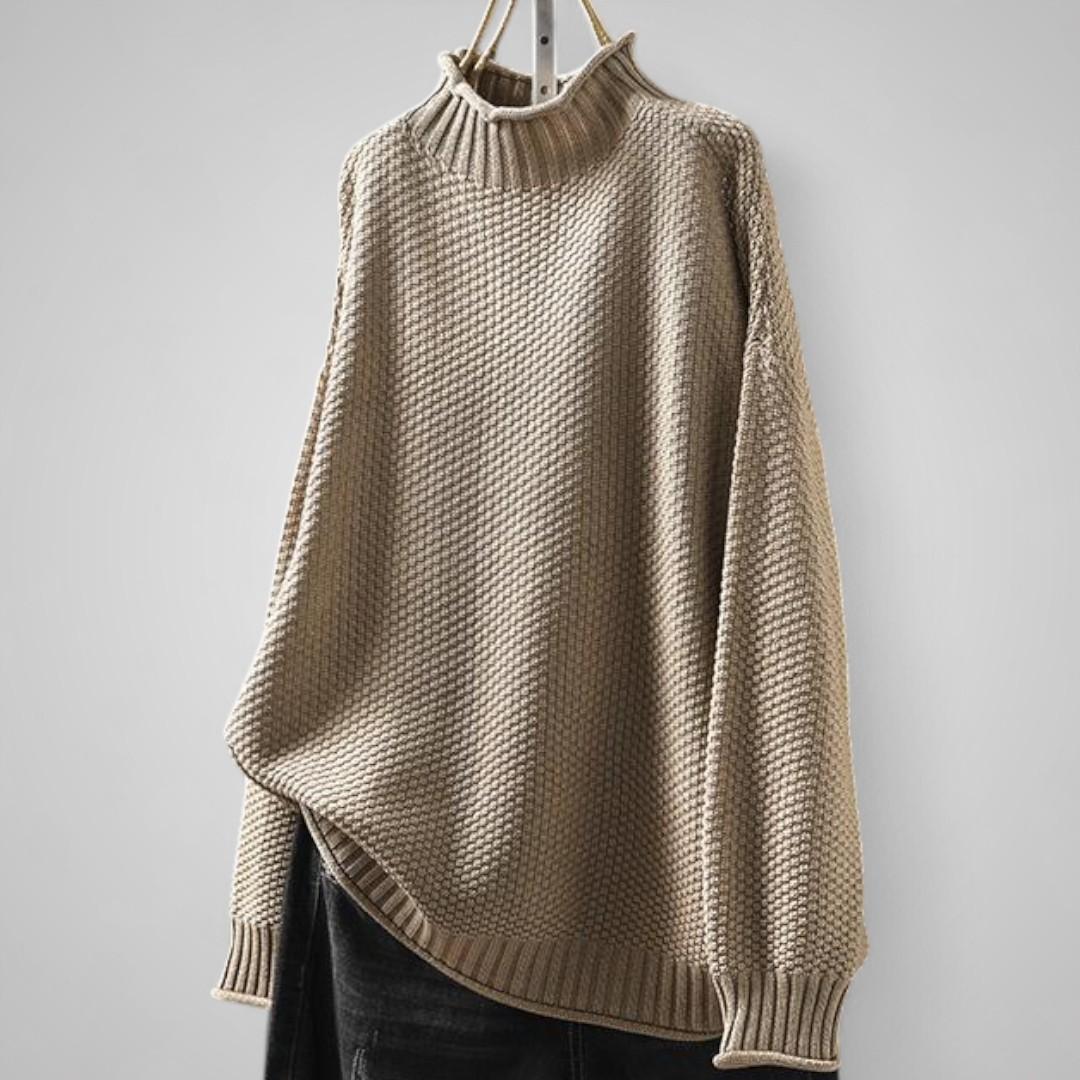 Ylva Relaxed Knit Sweater