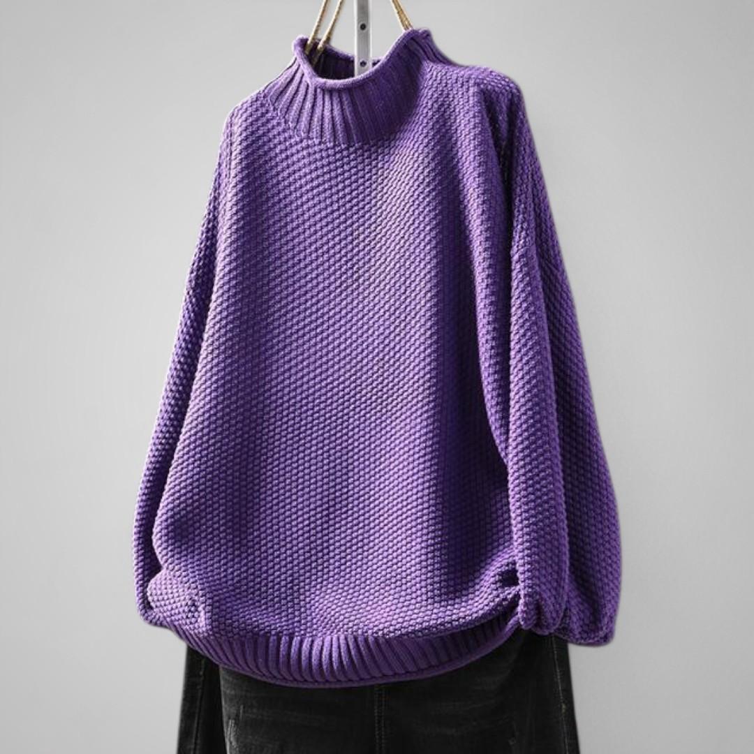 Ylva Relaxed Knit Sweater