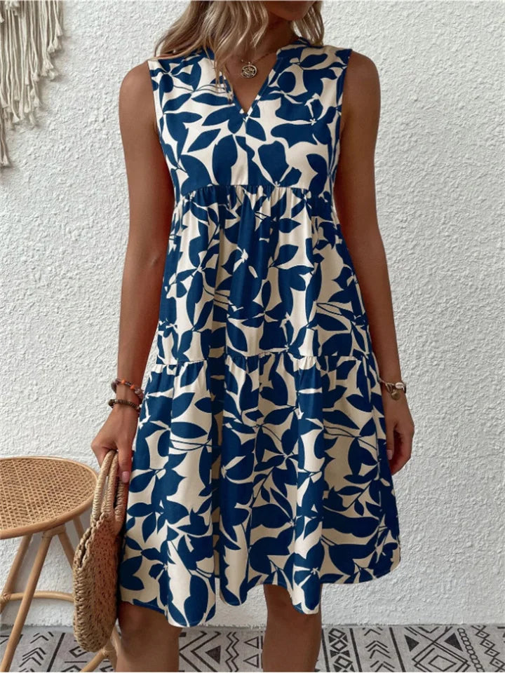 Ylva Printed Summer Dress