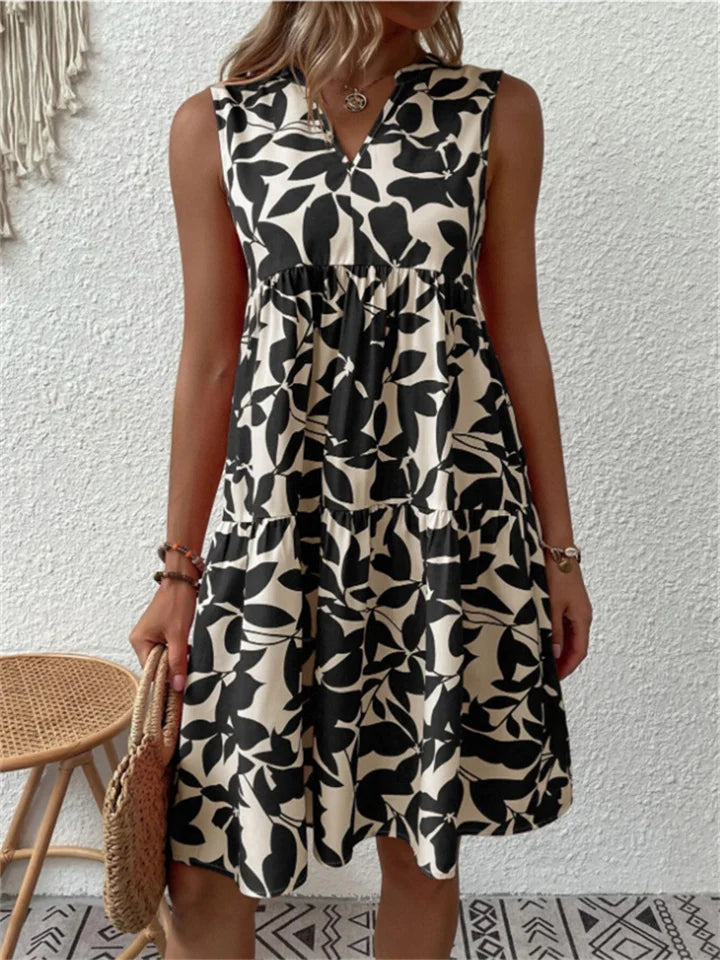 Ylva Printed Summer Dress