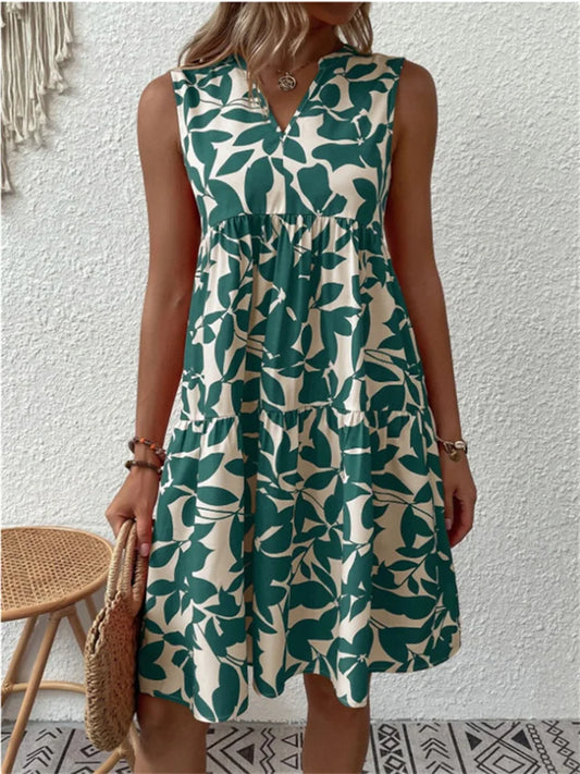 Ylva Printed Summer Dress