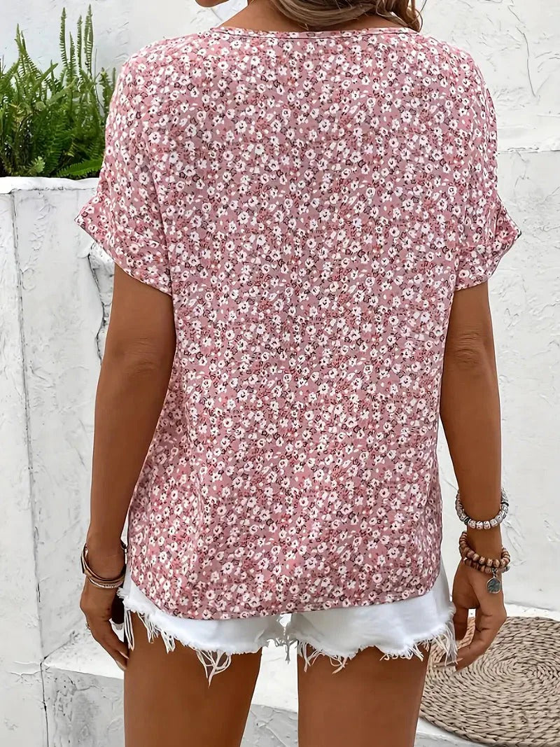 Zelma V Neck Blouse