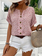Geraldine V Neck Blouse