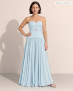 Beatrix Sweetheart Neck Maxi Dress - Adeline studio, shown on a size S, 168 cm