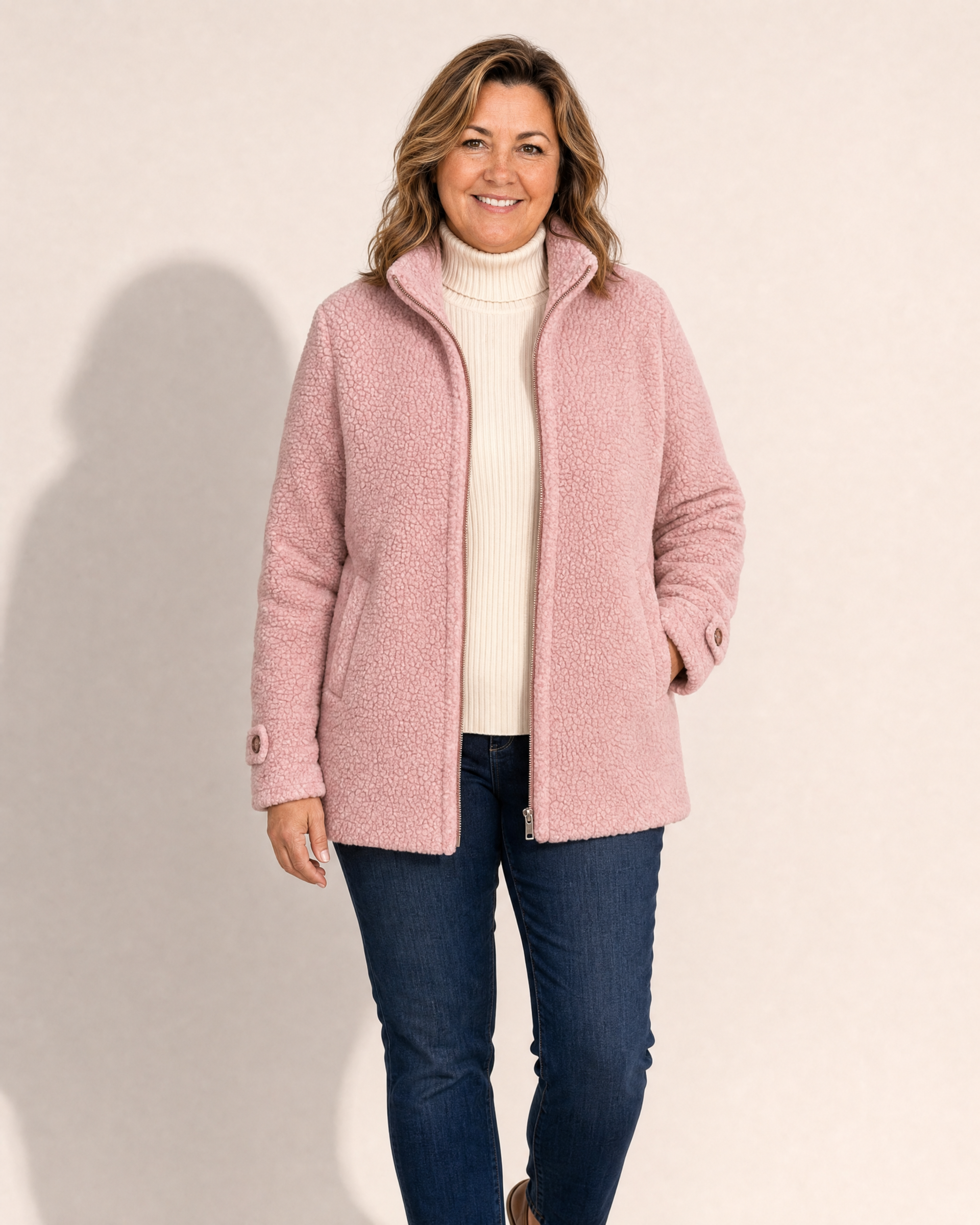 Cassandra Full-Zip Women's Jacket - Adeline studio
