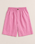 Cora Lightweight Everyday Shorts - Pink flat lay, Lightweight Everyday Shorts