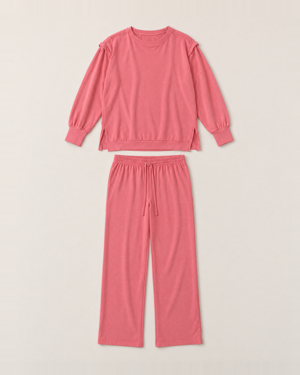 Ellen Comfort Lounge Set - Rose flat lay, Comfort Lounge Set