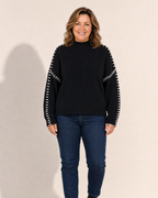 Willa Whip Stitch Knit Sweater - Adeline studio