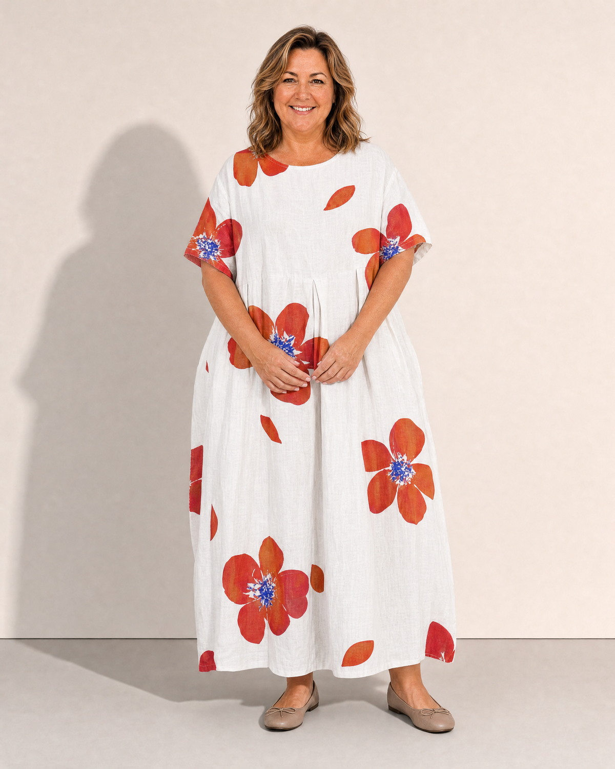 Kate Floral Maxi Dress - Adeline studio