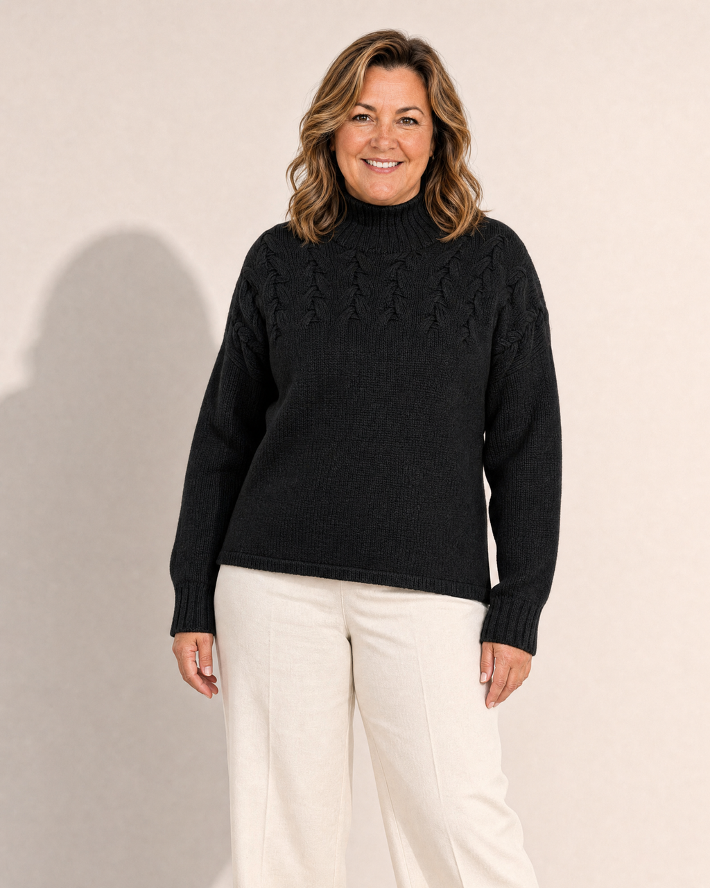 Daisy Embroidered Knit Sweater - Adeline studio