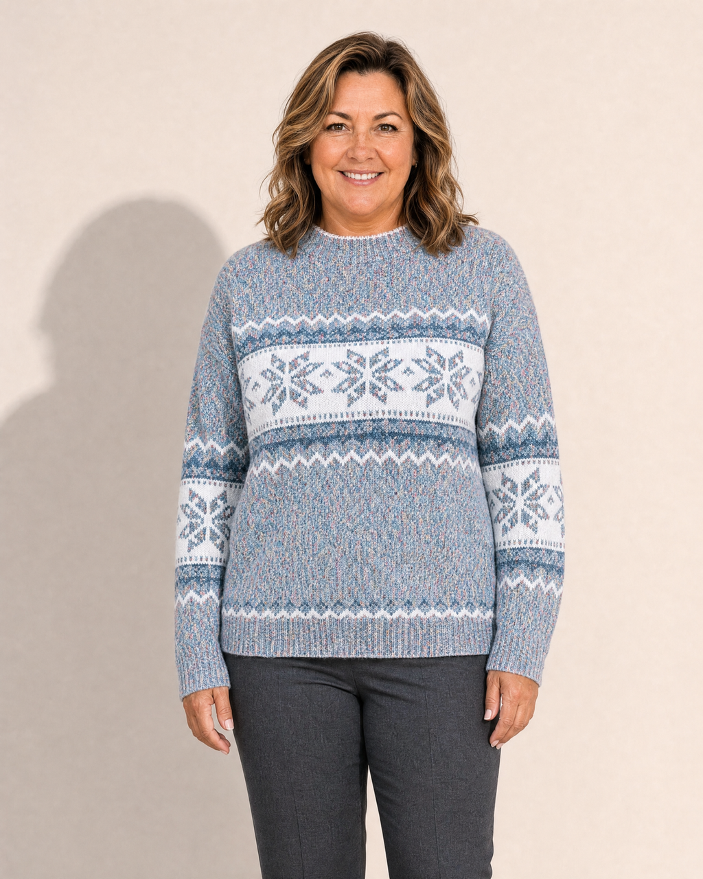 Jasmine Wrap Knit Sweater - Adeline studio
