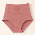 Jane Shaping Briefs in dusty rose, flat lay