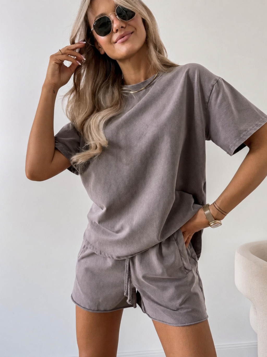 Samantha Comfy Summer Set, side view