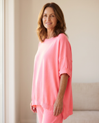 Cassia Comfort Lounge Set worn by a woman, Adeline Wear