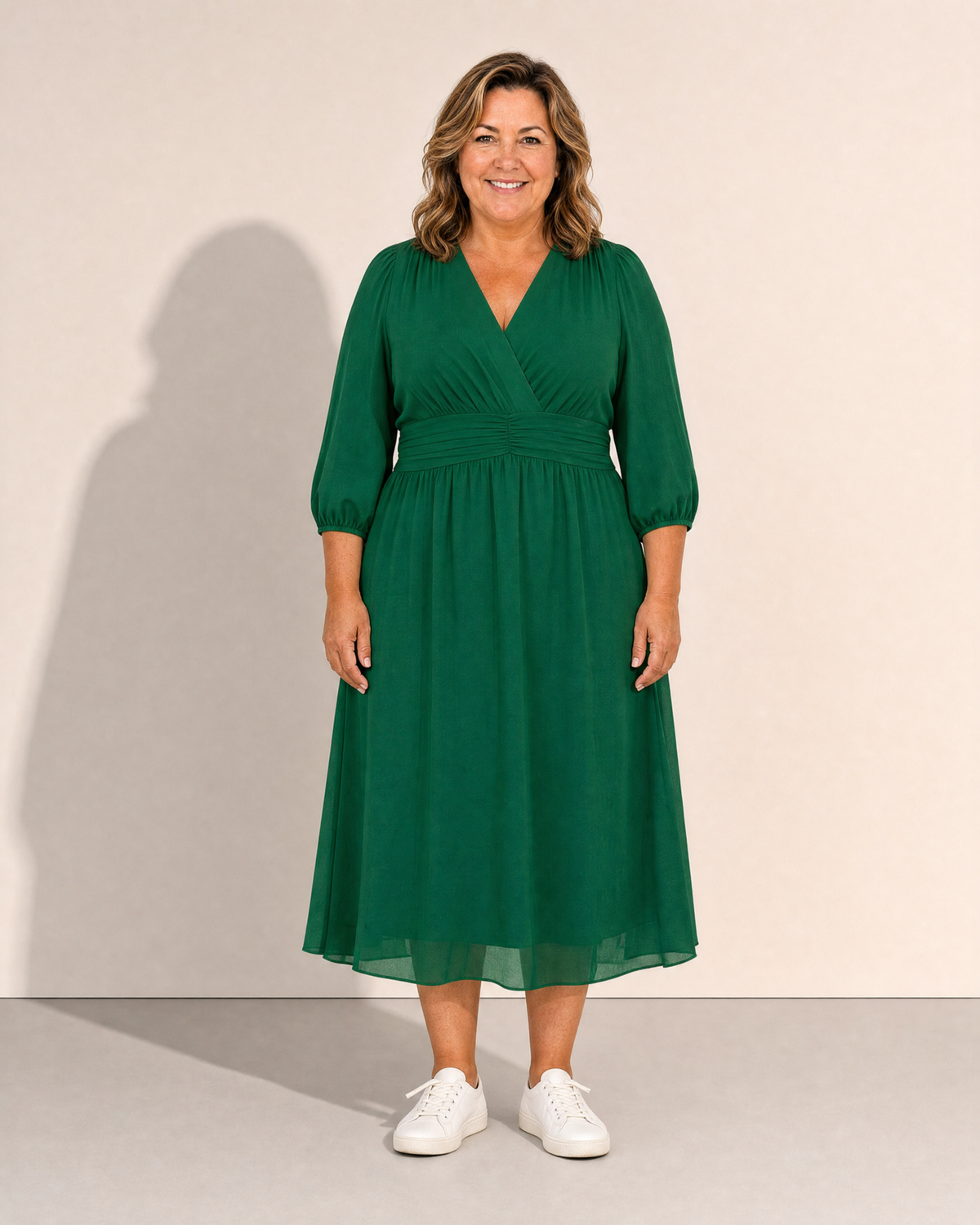 Tara Timeless Chiffon Dress - Adeline studio