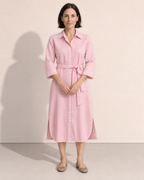 Jacqueline Striped Shirt Dress - Adeline studio, shown on a size S, 168 cm