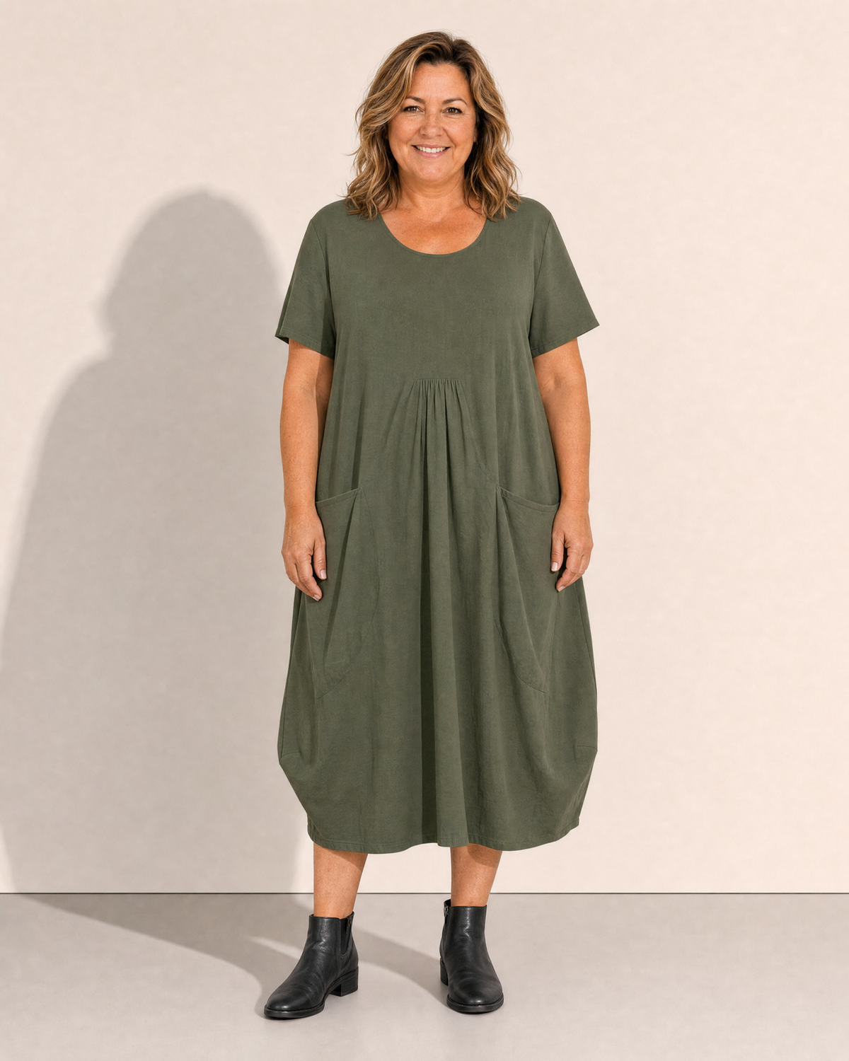 Miranda Comfort Tunic Dress - Adeline studio