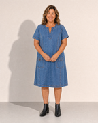 Florence Denim Day Dress - Adeline studio