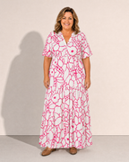 Eve Summer Floral Maxi - Adeline studio