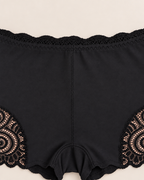Marisol Women's Underwear 3-Pack - detail of the waistband, 3 x Black
