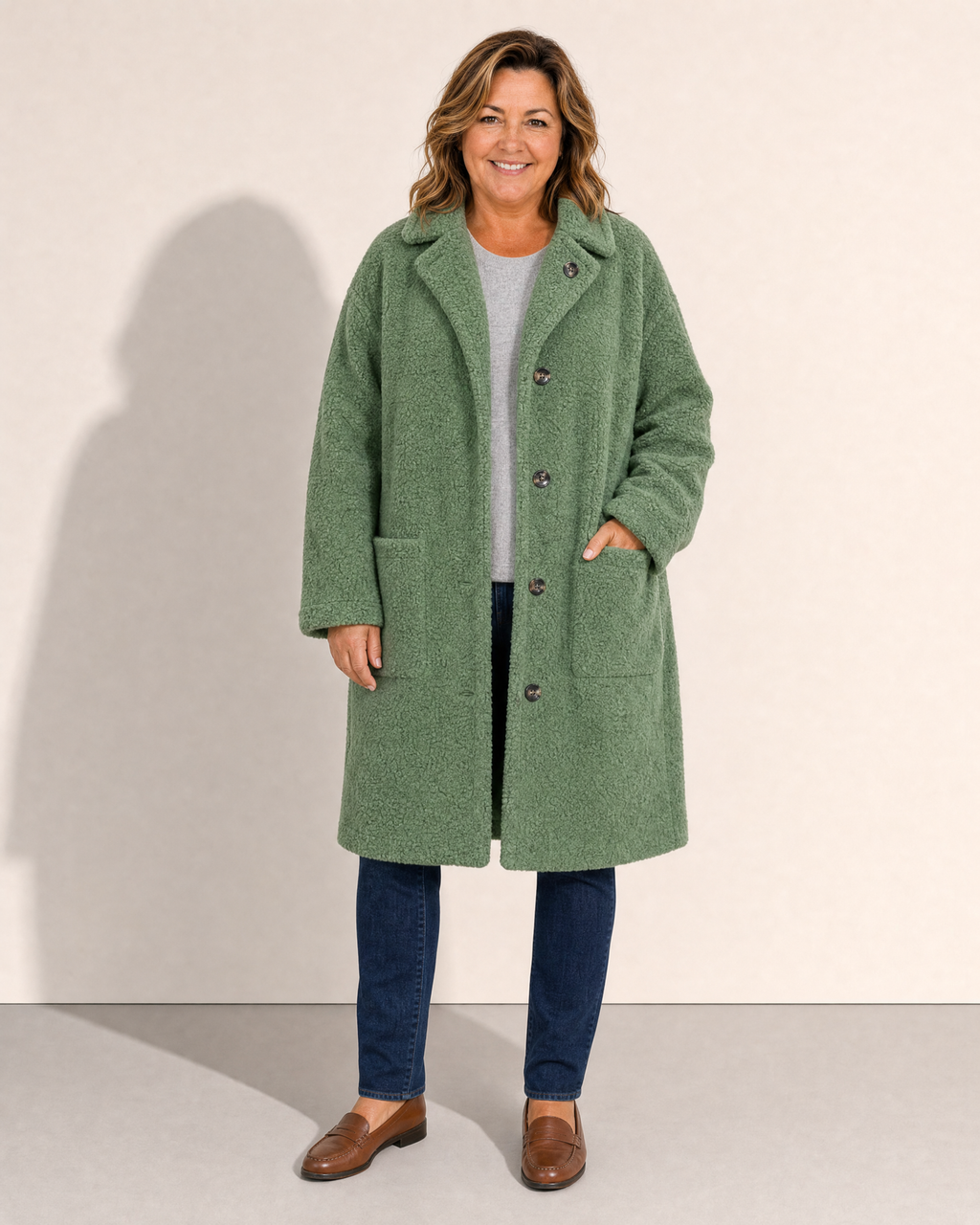 Lauren Wool Winter Coat - Adeline studio