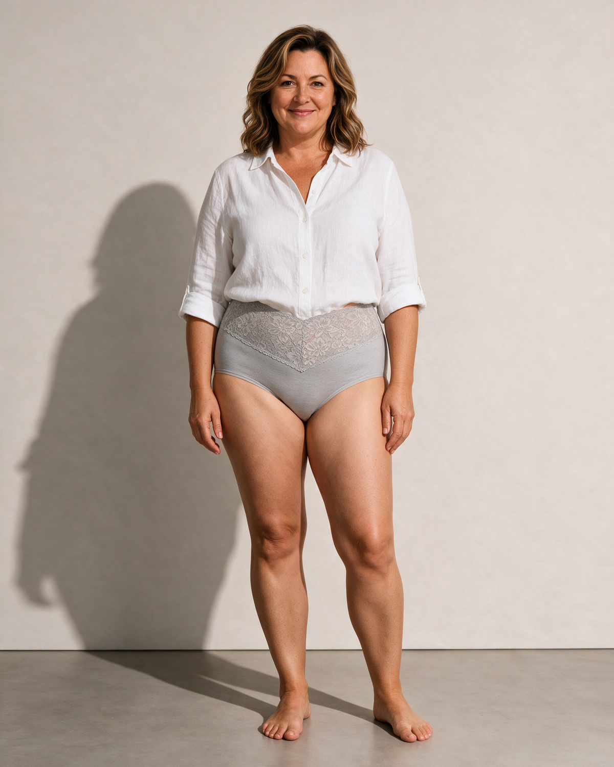 Melody Lace Shaping Briefs - Adeline studio