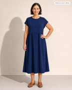 Monica Relaxed Midi Dress - Adeline studio, shown on a size S, 168 cm