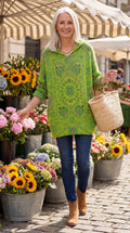 Rachel Retro Hooded Knit Tunic
