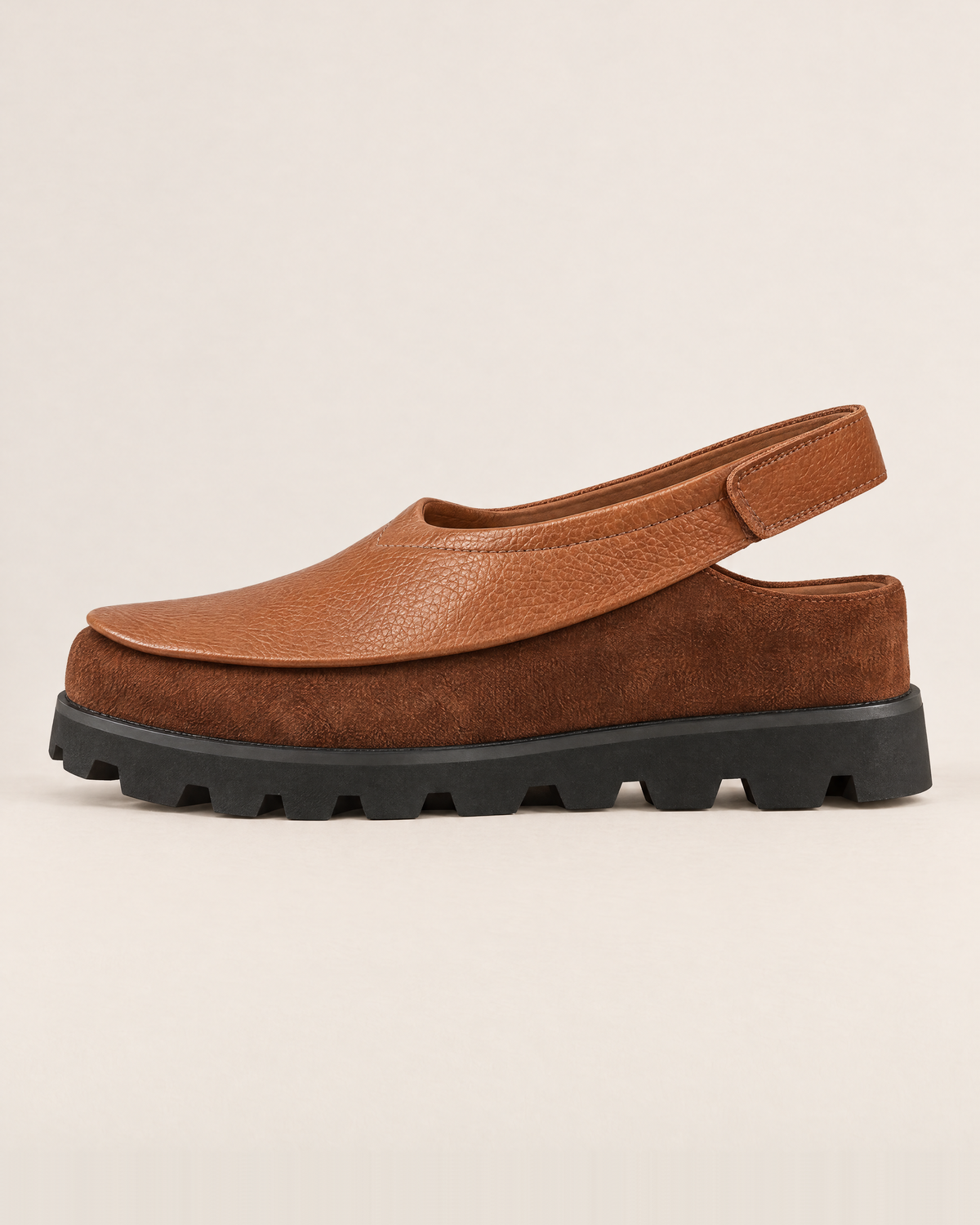 Renata Boho Leather Shoes - Brown packshot