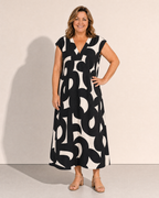 Lynn Printed Summer Dress - Adeline studio