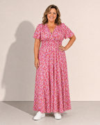Natalie Floral Maxi Dress - Adeline studio