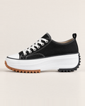 Solana Chunky Platform Sneakers - Black packshot