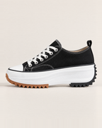 Solana Chunky Platform Sneakers - Black packshot