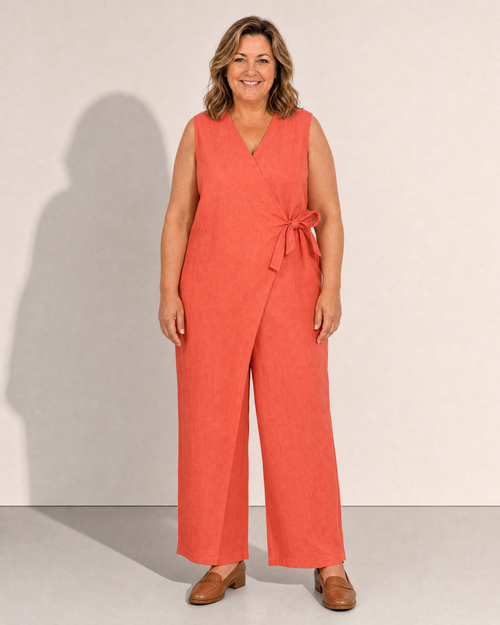 Alice Sleeveless Jumpsuit - Adeline studio
