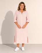 Stella Striped Shirt Dress - Adeline studio